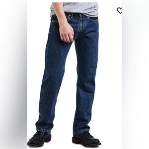 Levi's 505 Men's Dark Blue Straight Jeans - 30 x 30